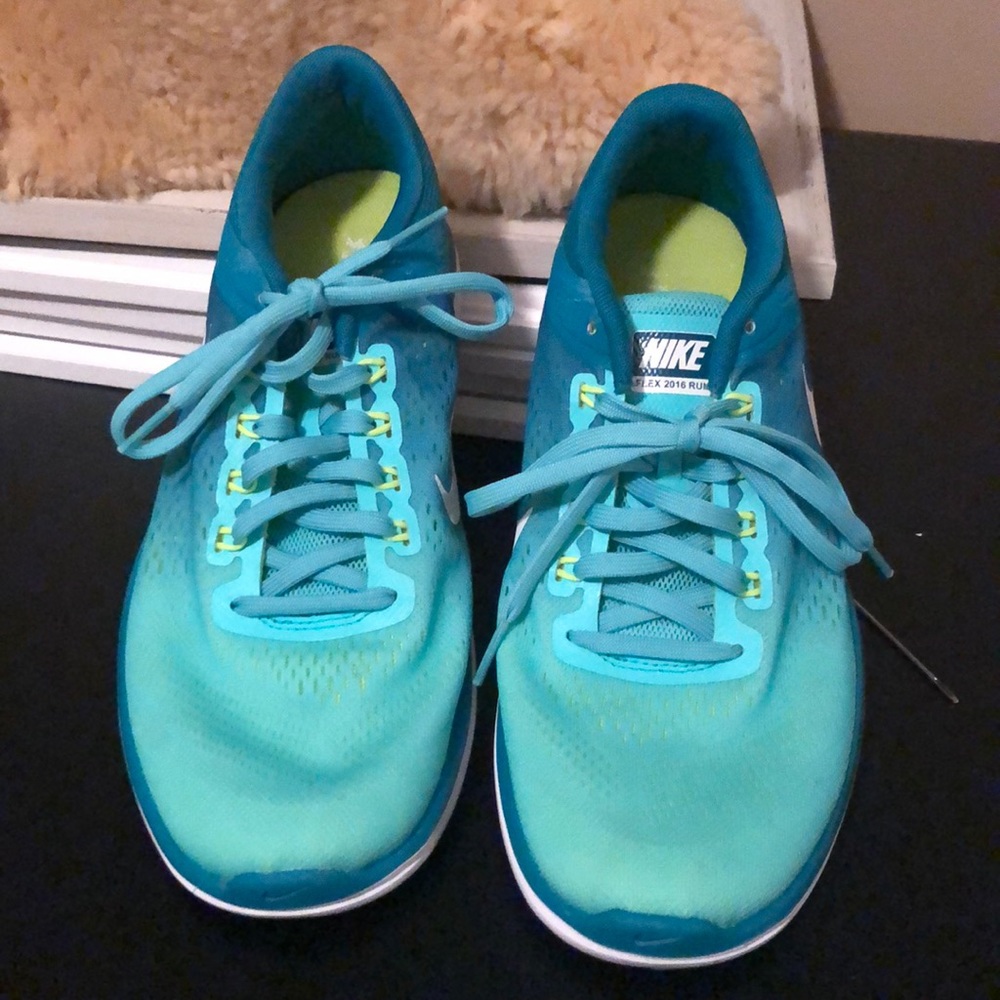 Woman’s Nike running shoes